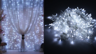 Light Any Indoor or Outdoor Space With This LED Light Curtain